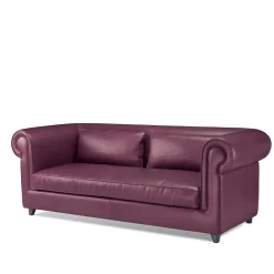 Divano Portofino 2 posti viola di Stefano Giovannoni