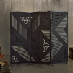 Divisorio per ambienti a 3 pannelli Bentu di Inveloveritas