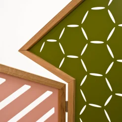 Divisorio per ambienti con schermo pieghevole Opto - Colori