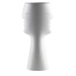 Doppiapresenza Vaso alto bianco