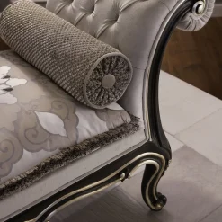 Dormeuse a foglia d'argento