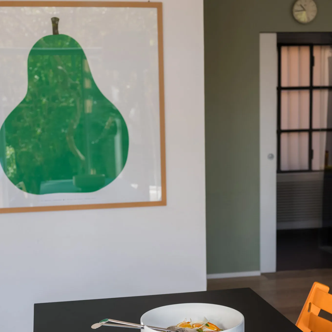 Due, la Pera Serigrafia di Enzo Mari