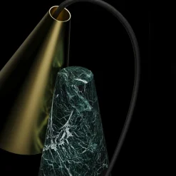 Ed038 Lampada da tavolo in ottone