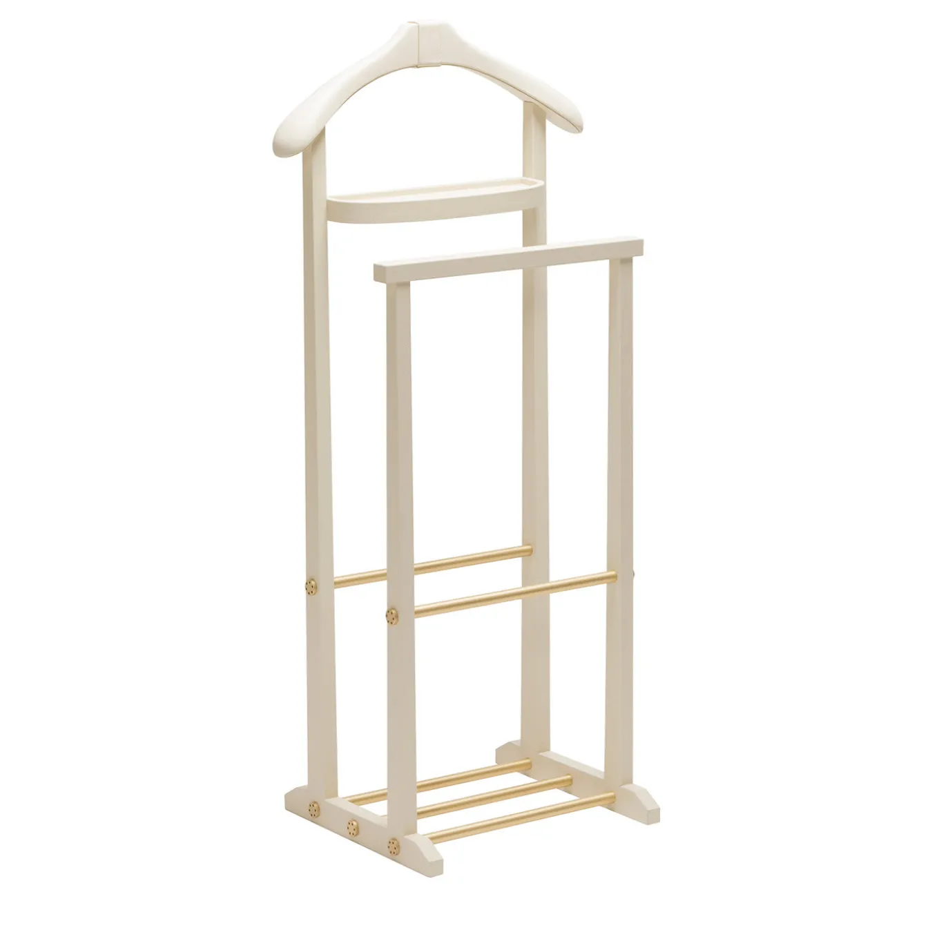 Edoardo Valet in pelle bianca