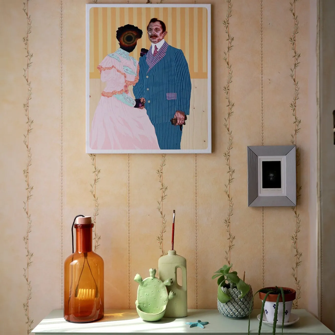 Ein Handschuh Pittura