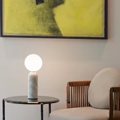 Emma Lampada da Tavolo in marmo Calacatta