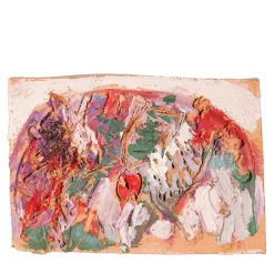 Emozioni Scultura Decorativa in Ceramica Dipinta