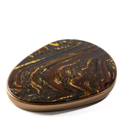 Enki Due occhi di ferro e caricatore da tavolo d'oro