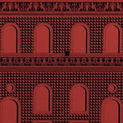 Facciata Quattrocentesca Rosso Rialzato Piccolo Mobile