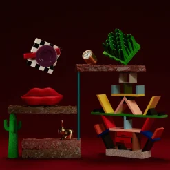 Fermacarte Coniglio in Ottone Dorato di Stefano Giovannoni