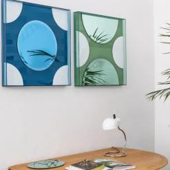 Figure M1 Specchio blu