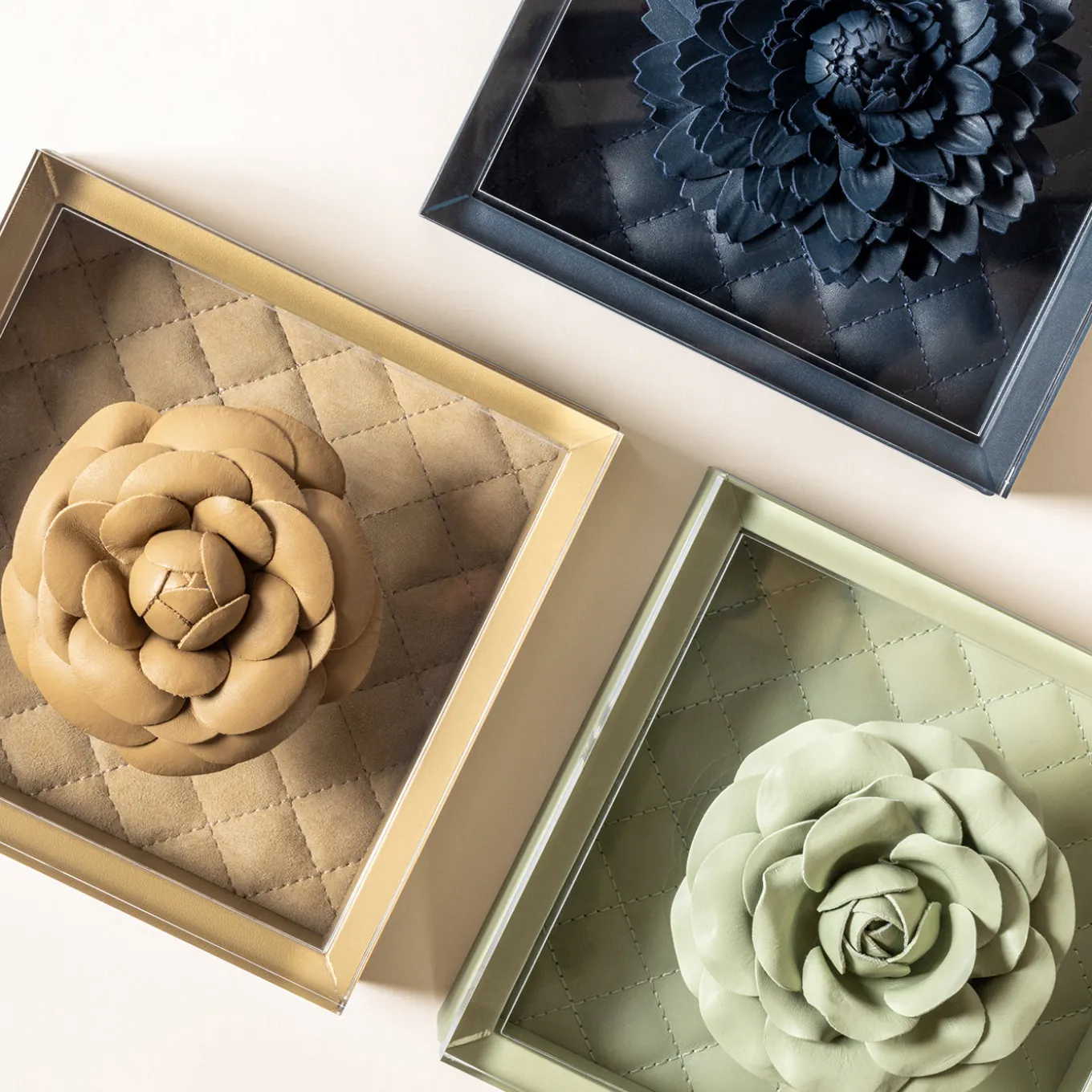 Fleur Diamonds Scatola quadrata grande