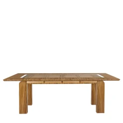 Florence Tavolo rettangolare in legno zebrano 1947