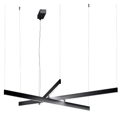 Fly SO Lampadario Multiplo Antracite