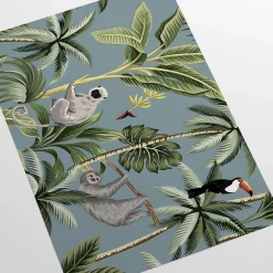 Foresta tropicale, giungla, carta da parati