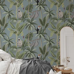 Foresta tropicale, giungla, carta da parati