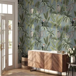 Foresta tropicale, giungla, carta da parati