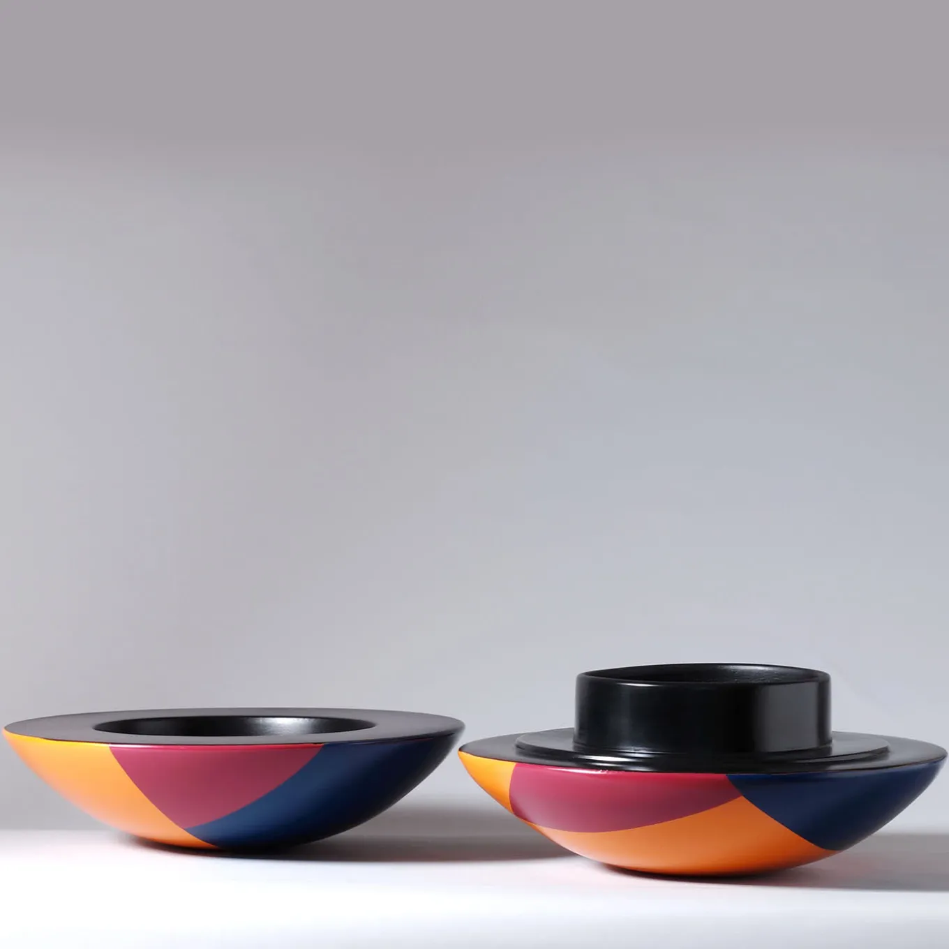 Forme Urbane - 2022 Scultura policroma di Ennio Nonni