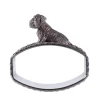 Fox Terrier - Portatovaglioli in argento sterling