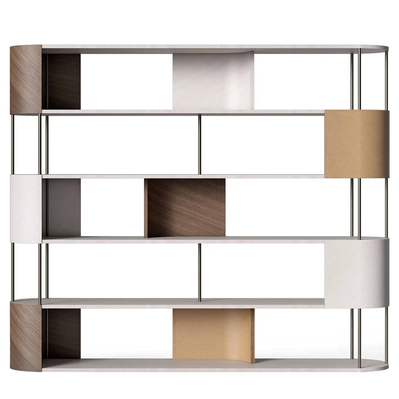 Gae Grande Libreria modulare multisfaccettata