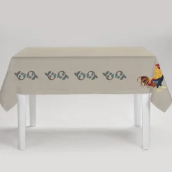 Gallo Tovaglia rettangolare multicolore color taupe