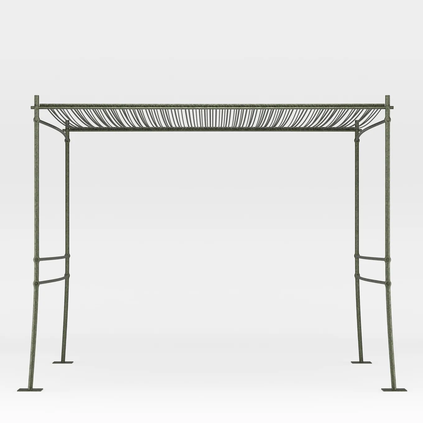 Gazebo quadrato Bambusae di Zanellato/Bortotto