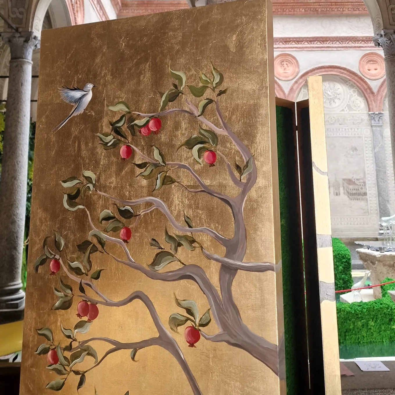 Giù in giardino Trittico