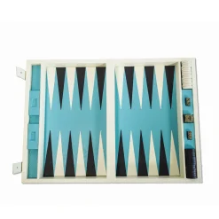 Gioco in scatola Backgammon bianco
