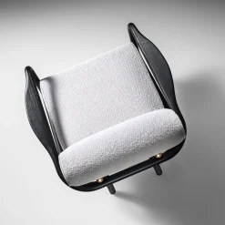 GIRO' Moka Sedia da salotto in legno di frassino