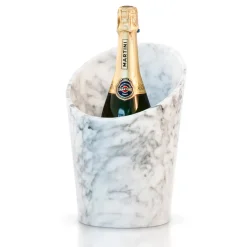 Glacette di marmo bianco