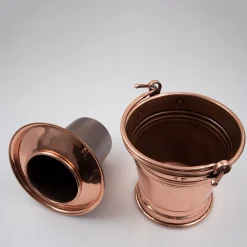 Glacette in rame in stile tradizionale