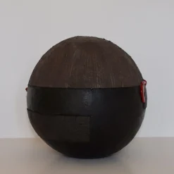 Globo decorativo grigio e rosso #92