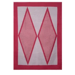 Harlequin True Red-Taupe Fancy Plaid