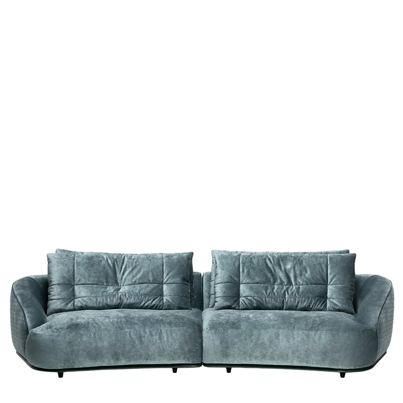 Holden Divano in Tessuto Ottanio