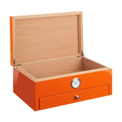 Humidor arancione di ispirazione caraibica (edizione speciale Club)