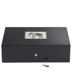 Humidor Jaipur in argento