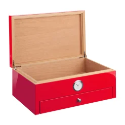 Humidor rosso ispirato a Cuba (edizione speciale Club)