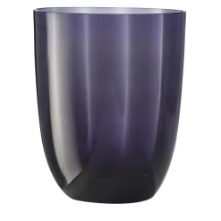 Idra Set di 2 bicchieri da acqua ottici color pervinca