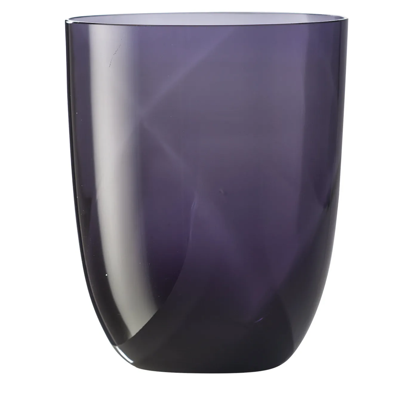 Idra Set di 2 bicchieri da acqua con lente pervinca