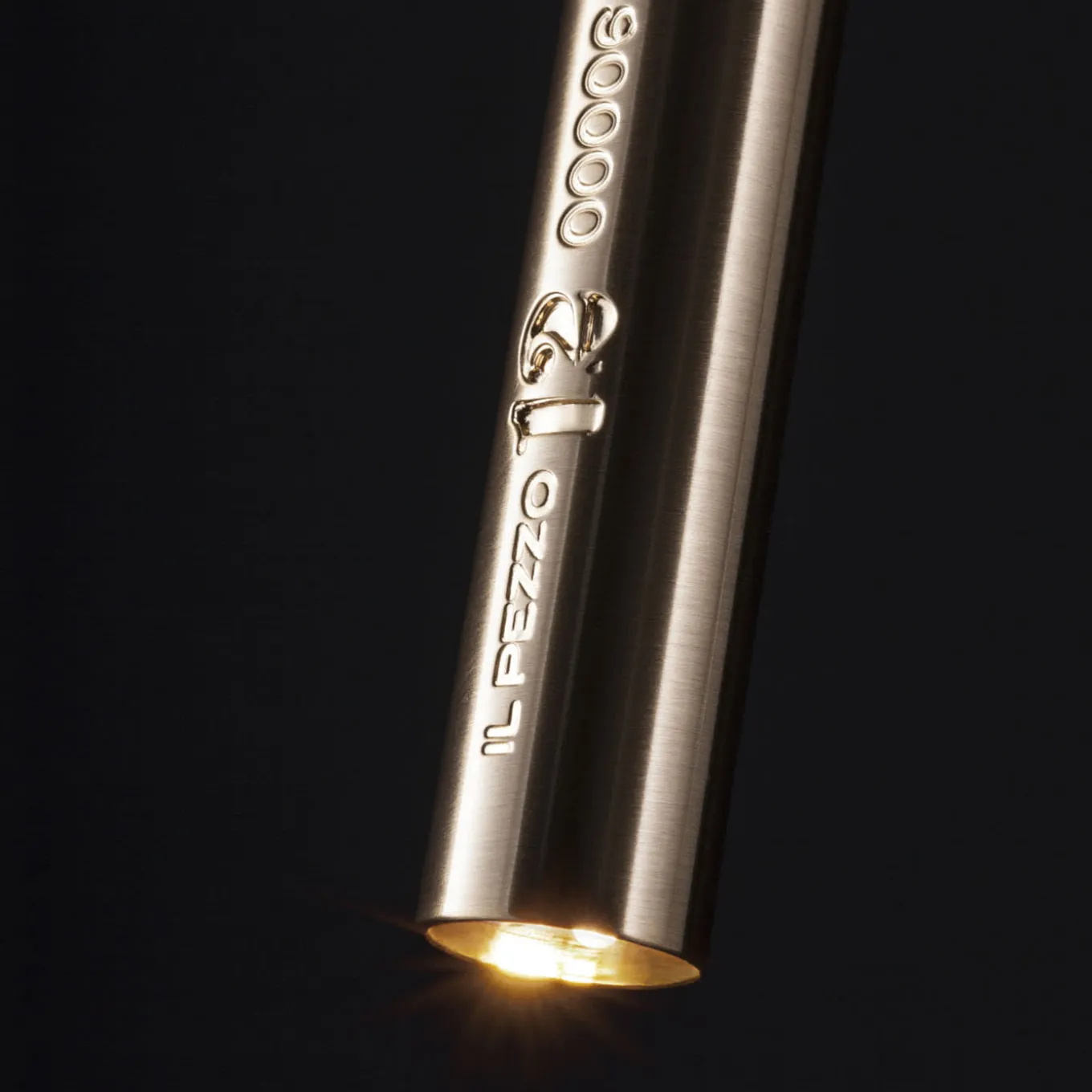 Il Pezzo 12 Cluter a 9 pendenti ottone satinato