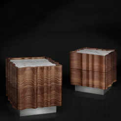 Il Pezzo 2 Comodino Bianco