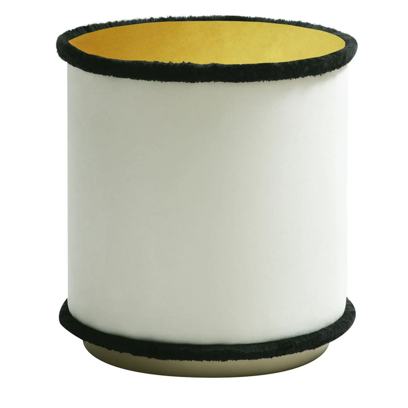 Il pouf - Graphic Mustard
