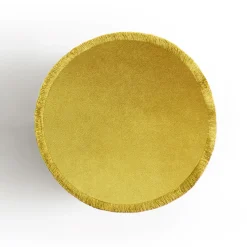 Il pouf - Tono su tono Senape