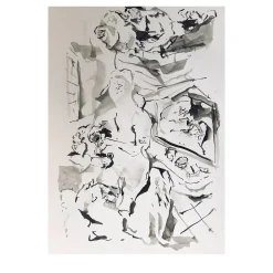 Inchiostro su carta senza titolo #2