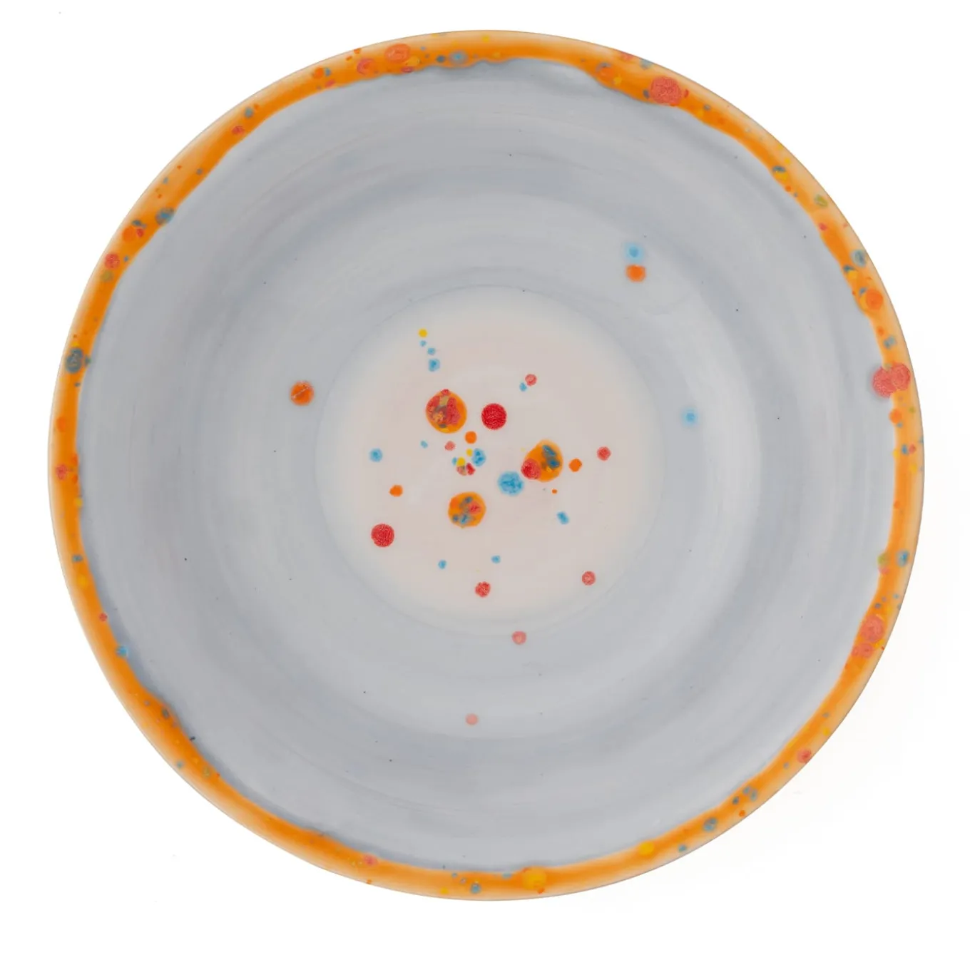 Insalatiera grande grigia Murrine