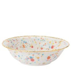 Insalatiera piccola Confetti con bordo crepato