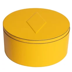 Intarsio Mimosa Circle Box