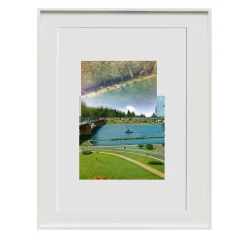 Interazione Visiva di Paesaggio - Collage Speculare