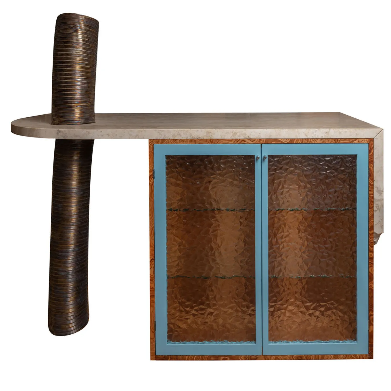 Isola da cucina colorata Elmer