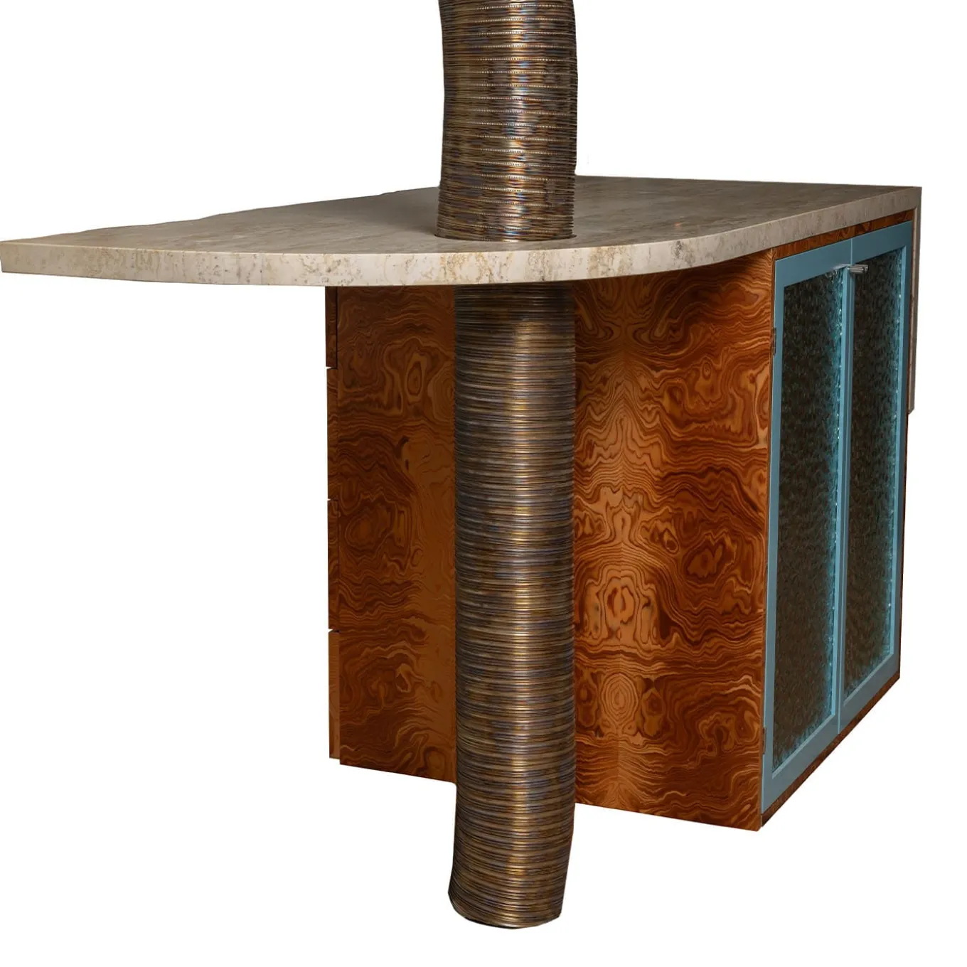 Isola da cucina colorata Elmer